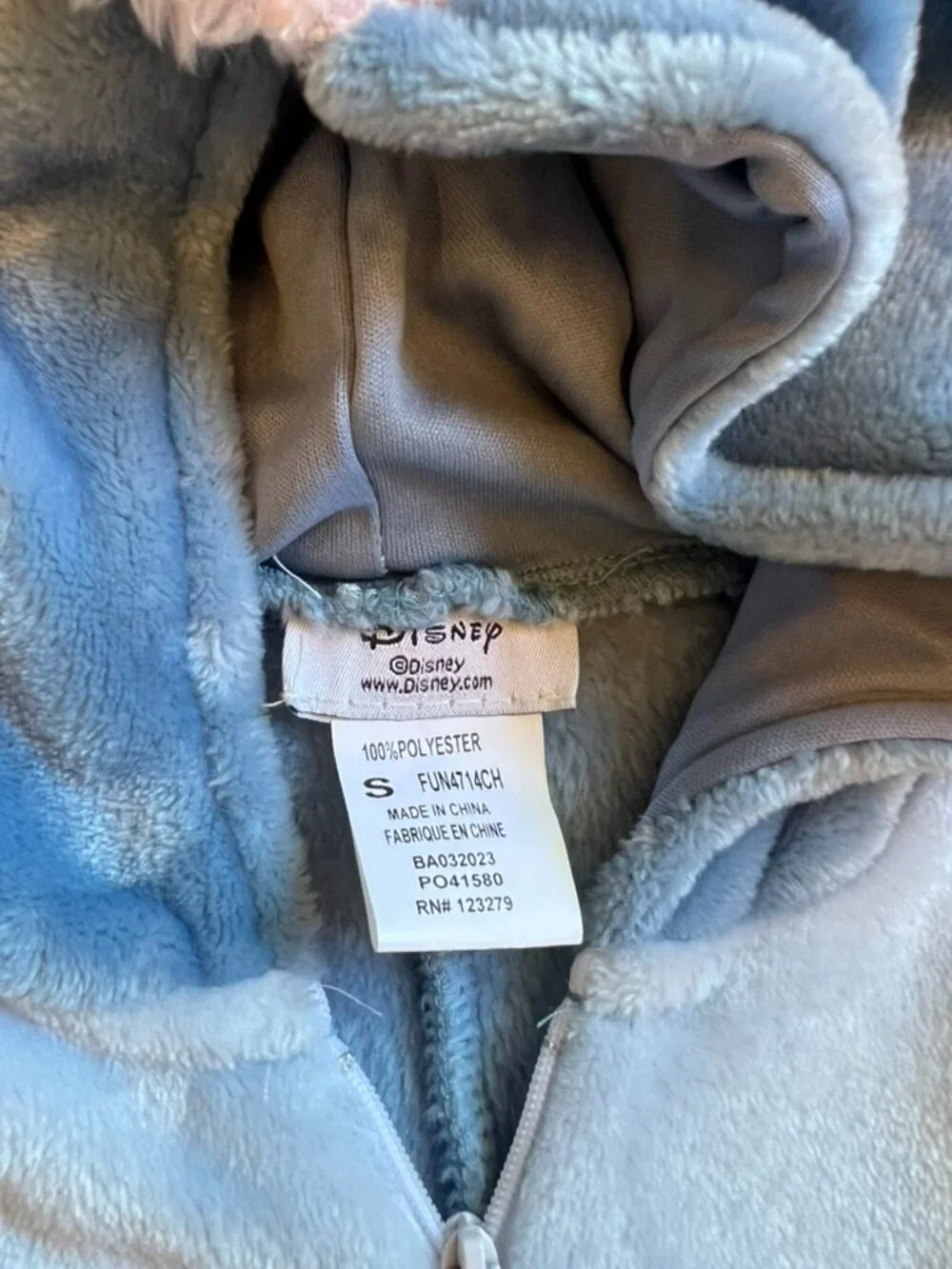 Eeyore Costume Onesie- kids size small